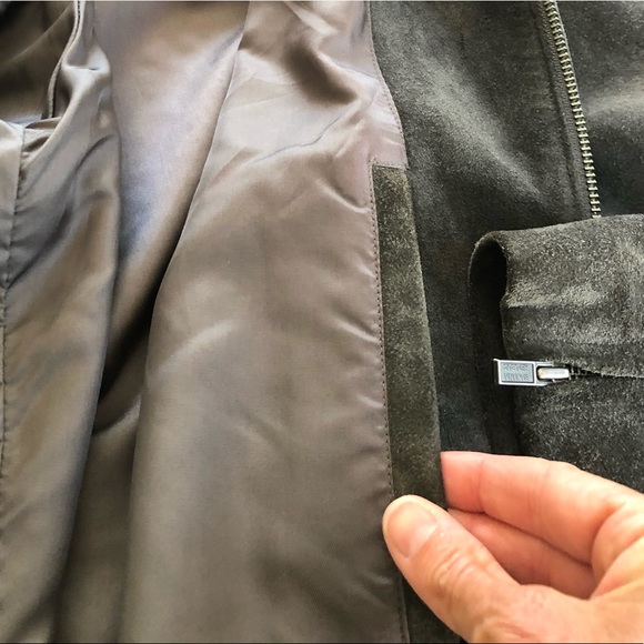 Men’s 100% leather jacket, looks new. - Picture 3 of 10